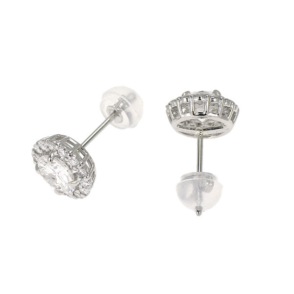 新品 Pt950/ Pt900 ダイヤモンド ピアス 1.168ct F/G SI1/SI2 G D0.34ct【エスコレ】