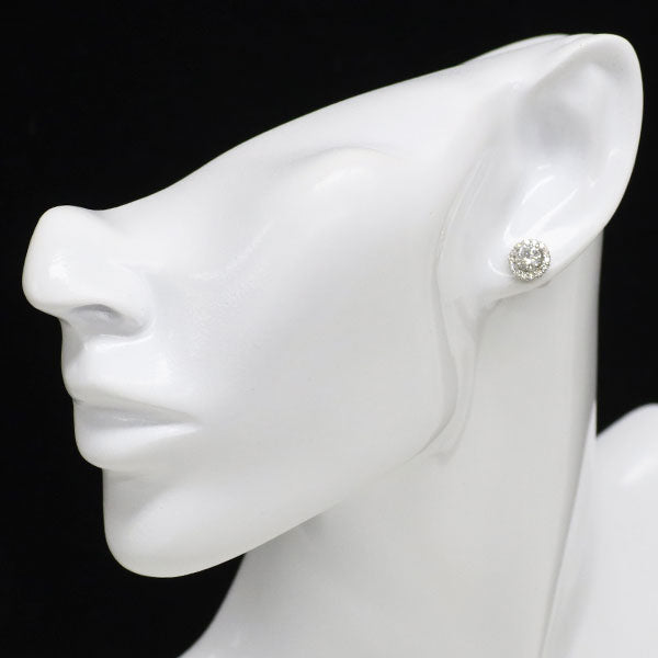 新品 Pt950/ Pt900 D&D144面 ダイヤモンド ピアス 1.040ct F/G VS1/VS2 D0.34ct 【エスコレ】