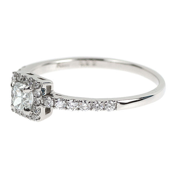 新品 Pt950 天然ブルーダイヤモンド リング 0.261ct FB SI1 D0.22ct【エスコレ】
