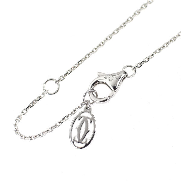 Cartier カルティエ ディアマンレジェ ネックレス WG ダイヤモンド カルティエ K18WG ダイヤモンド ペンダントネックレス ディアマン