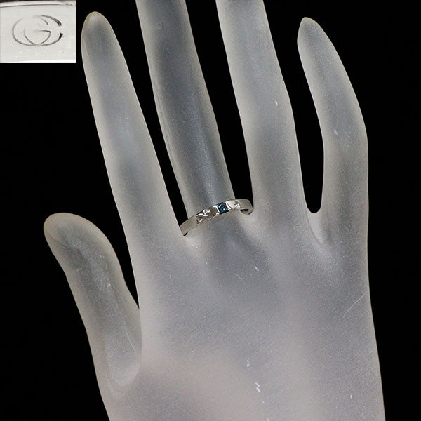 ジェムケリー 希少 Pt900 アレキサンドライト ダイヤモンド リング 0.128ct D0.03ct