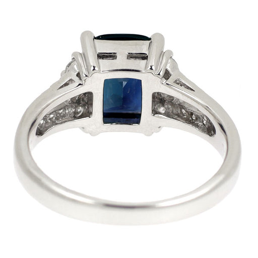 Pt900 サファイア ダイヤモンド リング 2.639ct D0.36ct — セルビー 