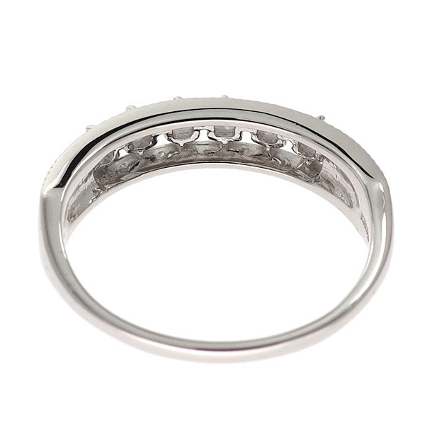 K18WG ラフカット ダイヤモンド リング 0.30ct