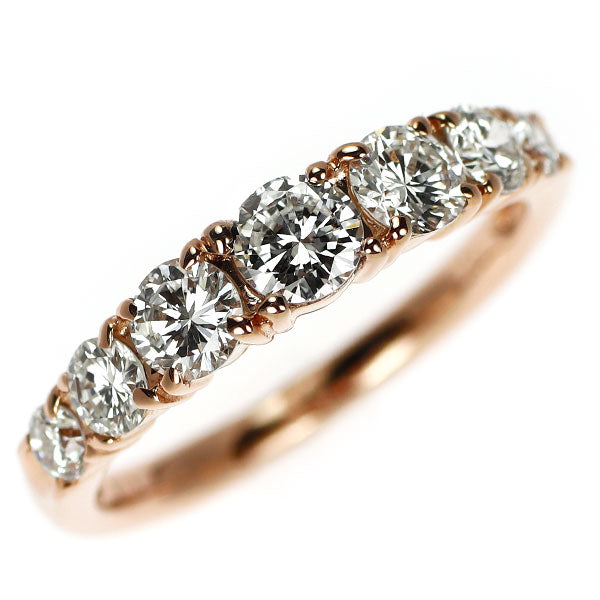 GINZA TANAKA K18PG ダイヤモンド リング 0.89ct