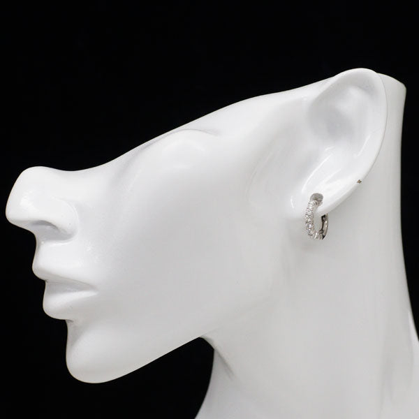 Pt900 ダイヤモンド ピアス 0.50ct フープ