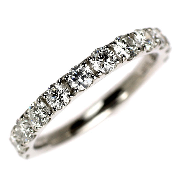 Pt900 ダイヤモンド リング 1.00ct ハーフエタニティ