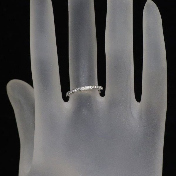 ヴァンドーム青山 K18WG ダイヤモンド リング 0.11ct ハーフエタニティ