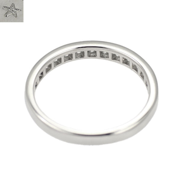 GINZA TANAKA Pt950 ダイヤモンド リング 0.41ct ハーフエタニティ
