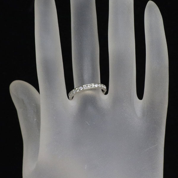 GINZA TANAKA Pt950 ダイヤモンド リング 0.41ct ハーフエタニティ