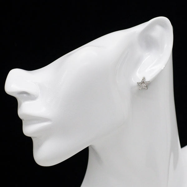 スタージュエリー Pt950/Pt900 ダイヤモンド ピアス 0.30ct スター 星