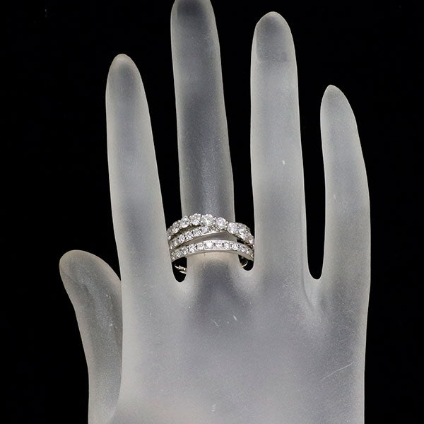 Pt900 ダイヤモンド リング 2.40ct