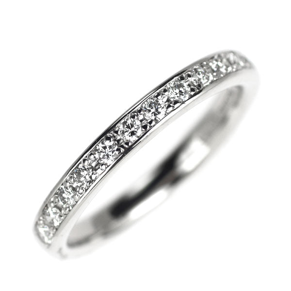 トレセンテ K18WG ダイヤモンド リング 0.26ct ハーフエタニティ