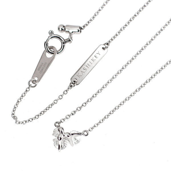 カシケイ/フォーエバーマーク Pt900/ Pt850 ダイヤモンド ペンダントネックレス 0.36ct