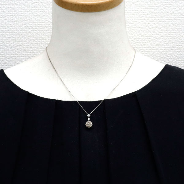 Pt900/ Pt850 ダイヤモンド ペンダントネックレス 1.775ct D0.160ct