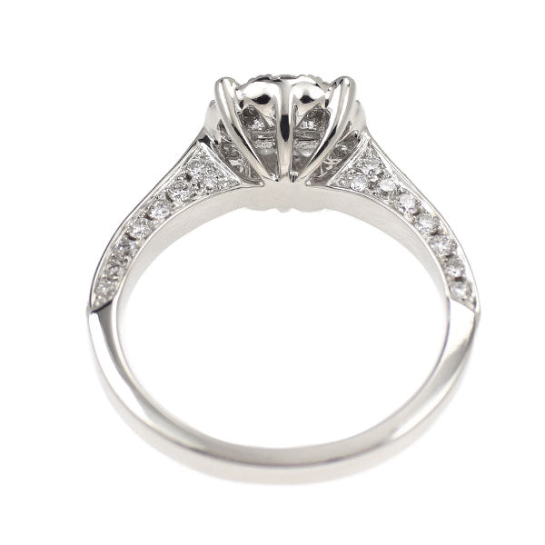 K18WG ダイヤモンド リング 0.99ct