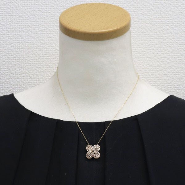 K18PG/ K18YG ダイヤモンド ペンダントネックレス 0.50ct