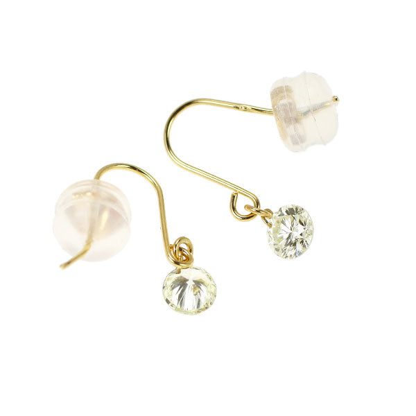K18YG ダイヤモンド ピアス 0.40ct