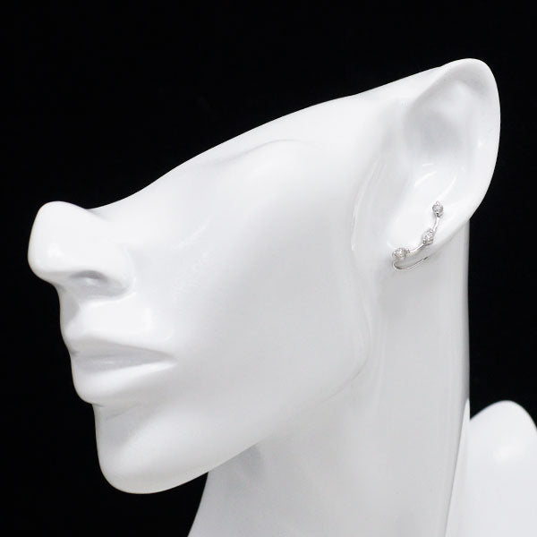 K18WG ダイヤモンド イヤリング/ イヤーカフ 0.50ct