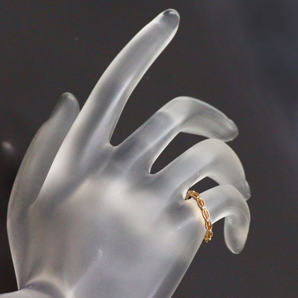 アガット/agete K10YG ダイヤモンド リング 0.02ct