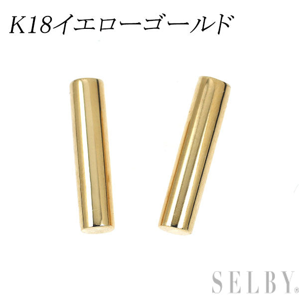 K18YG デザイン ピアス
