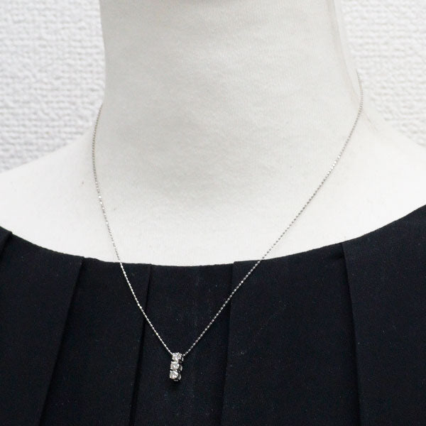 Pt900/ Pt850 ダイヤモンド ペンダントネックレス 0.30ct