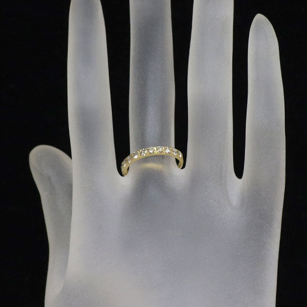 K18YG ダイヤモンド リング 0.50ct ハーフエタニティ