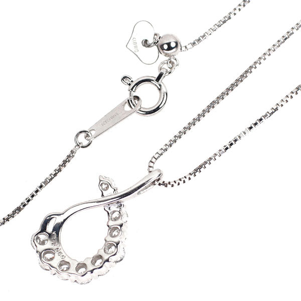 K18WG ダイヤモンド ペンダントネックレス 0.50ct — セルビー
