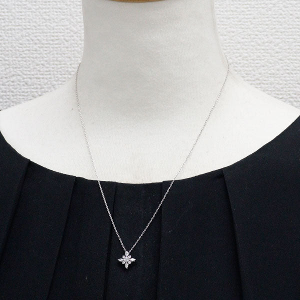 モニッケンダム Pt900/ Pt850 ダイヤモンド ペンダントネックレス 0.40ct