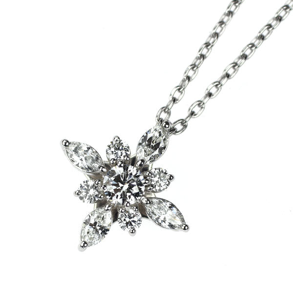 モニッケンダム Pt900/ Pt850 ダイヤモンド ペンダントネックレス 0.40ct
