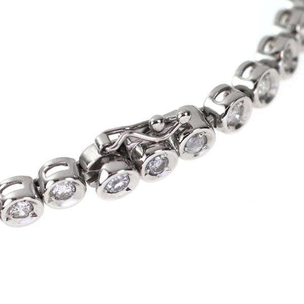 Pt850 ダイヤモンド テニス ブレスレット 2.00ct