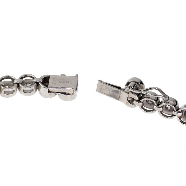Pt850 ダイヤモンド テニス ブレスレット 2.00ct