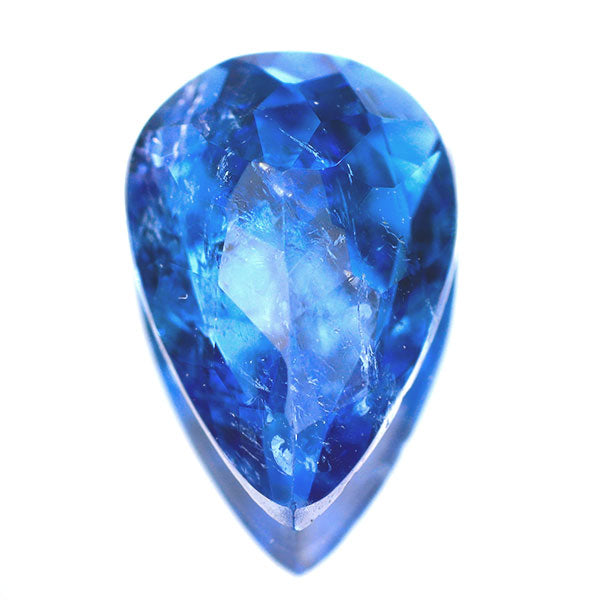 新品 ブラジル産非加熱BLUE パライバトルマリン ルース 0.52ct エイトリータ【エスコレ】