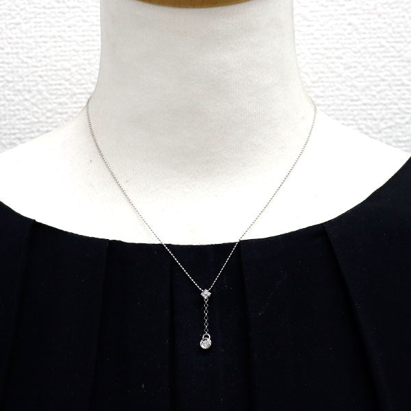 Pt900/Pt850 ダイヤモンド ペンダントネックレス 0.16ct — セルビー