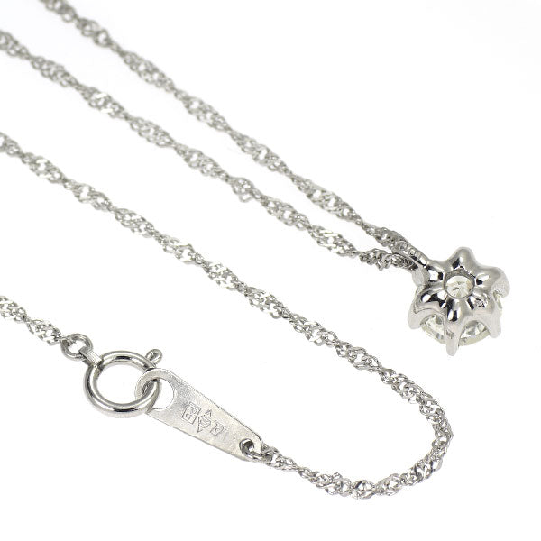 Pt1000/Pt999 ダイヤモンド ペンダントネックレス 1.00ct