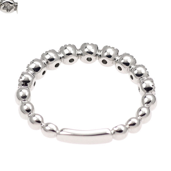 ポンテヴェキオ K18WG ダイヤモンド リング 0.17ct ハーフエタニティ
