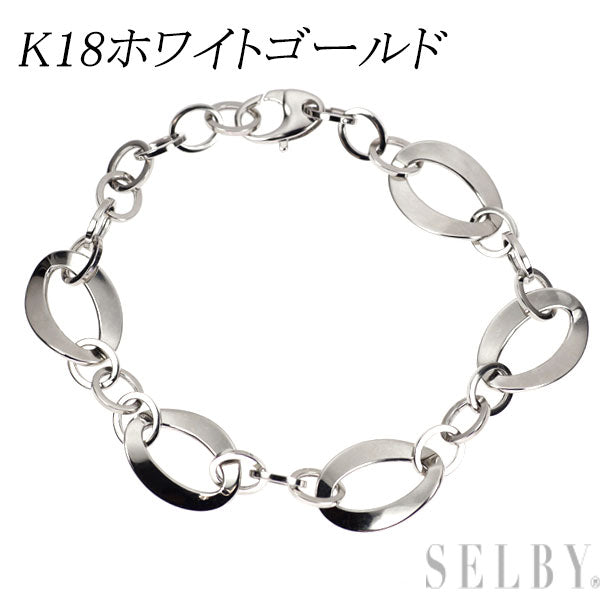 K18WG デザイン ブレスレット