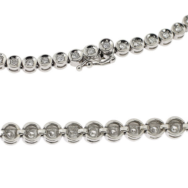 Pt850 ダイヤモンド ブレスレット 1.00ct テニス