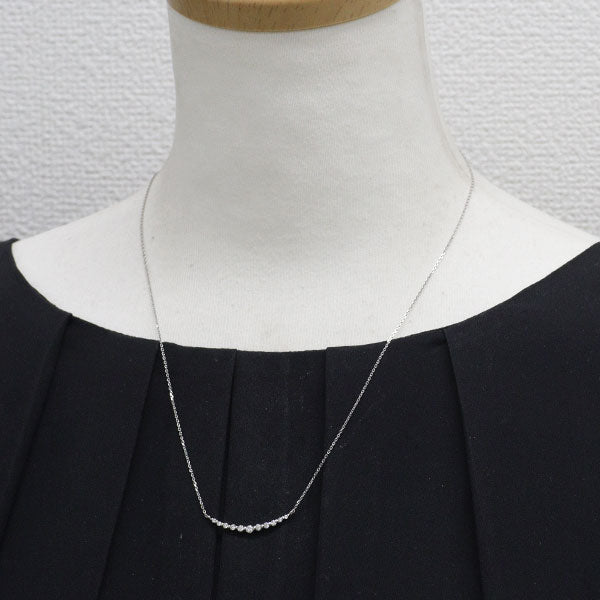 Pt900/ Pt850 ダイヤモンド ペンダントネックレス 0.30ct