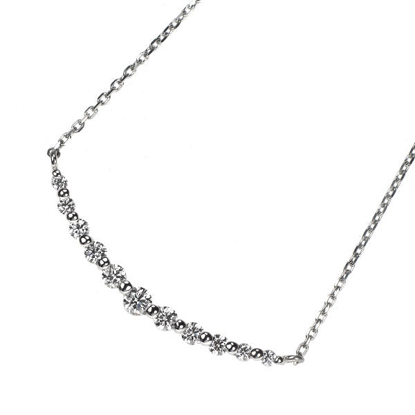 Pt900/ Pt850 ダイヤモンド ペンダントネックレス 0.30ct