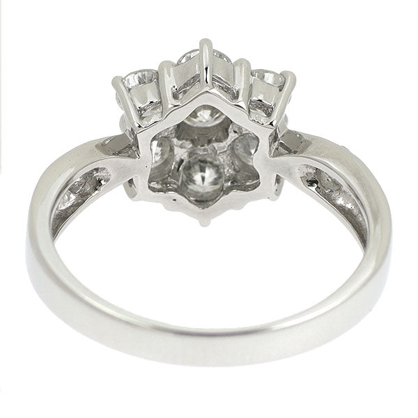 Pt850 ダイヤモンド リング 1.05ct