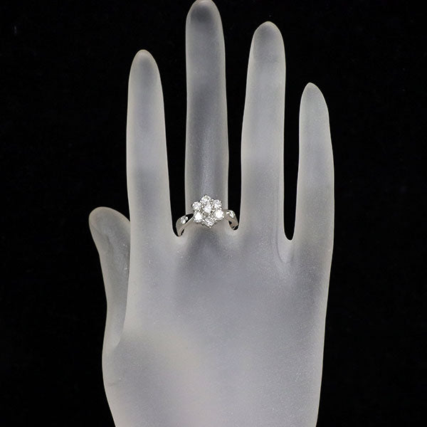 Pt850 ダイヤモンド リング 1.05ct