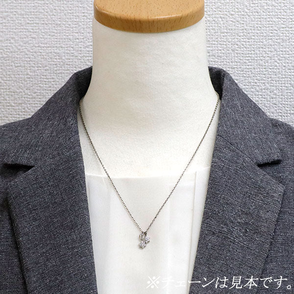 Pt900 ダイヤモンド ペンダントトップ 0.201ct フラワー — セルビー