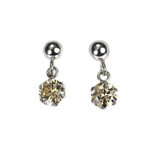 Pt900 ダイヤモンド ピアス 0.30ct — セルビーオンラインストア