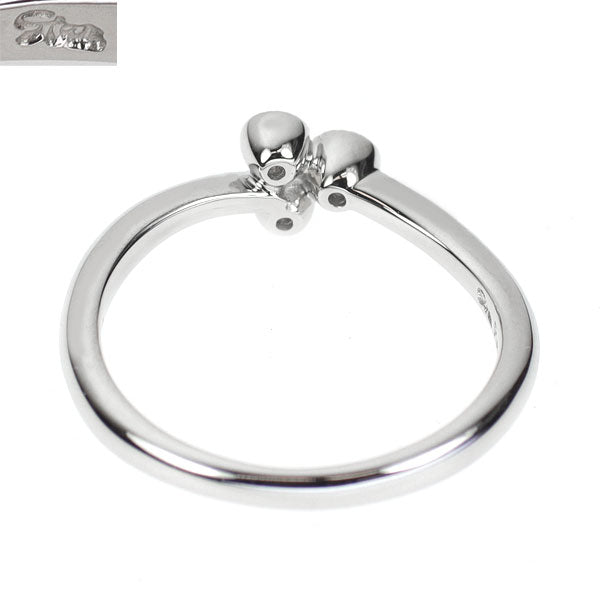 スタージュエリー Pt950 ダイヤモンド リング 0.08ct