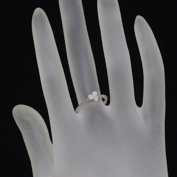 スタージュエリー Pt950 ダイヤモンド リング 0.08ct