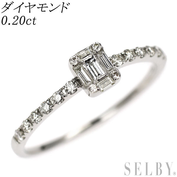 Pt950 ダイヤモンド リング 0.20ct