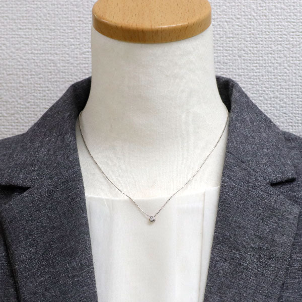 K14WG ダイヤモンド ペンダントネックレス 0.05ct
