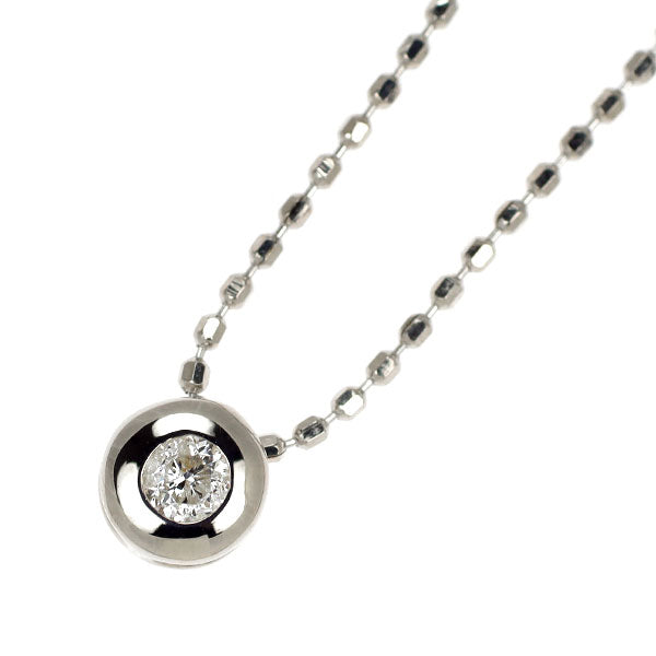 K14WG ダイヤモンド ペンダントネックレス 0.05ct