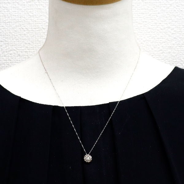 Pt950 ダイヤモンド ペンダントネックレス 0.40ct