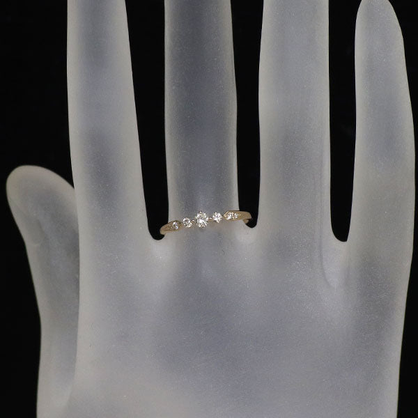 K18PG ダイヤモンド リング 0.15ct